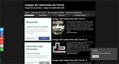 Desktop Screenshot of juegosdelaberintosdeterror.com